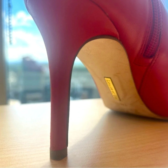 Louise et Cie unreal bright red leather boots… 10/10 size 7m OG  tag still in - Picture 5 of 11